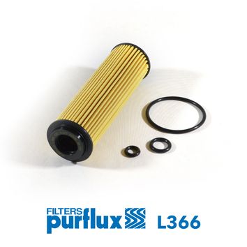 PURFLUX L366 | Yağ Filtresi 02-08 C-Seri (W203-S203) C180-C200