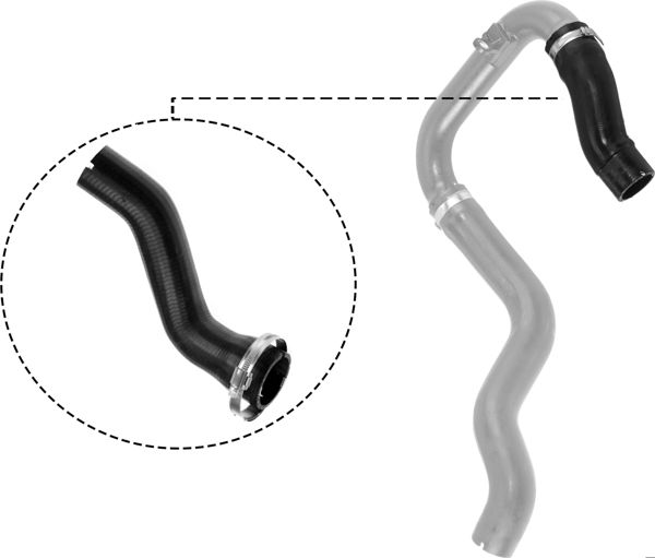 RAPRO 11592 | Turbo Hortumu Küçük 06-G.Punto-Evo 1.3Mjt