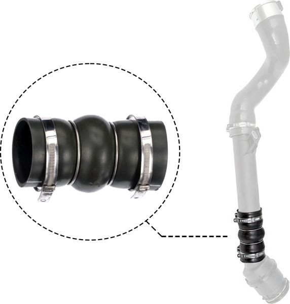 RAPRO 12797 | Turbo Hortumu 06 > Kangoo 1.5 DCI Küçük