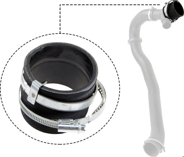 RAPRO 16290 | Turbo Hortumu (Küçük) Ford Mondeo IV 2.0 07- >