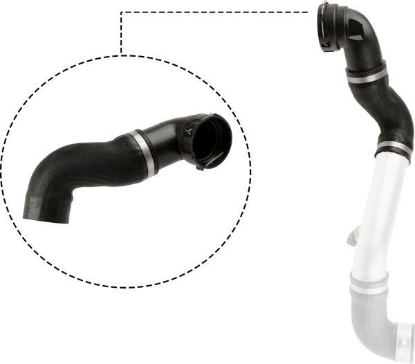 RAPRO 19712 | Turbo Hortumu 06-X3 3.0D Büyük