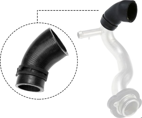 RAPRO 19800 | Kalorifer Hortumu 07-14 1-Seri (81-E87) 3-Seri (E90-E91-E93) 5-Seri (E60-E61) Devırdaımden Motora