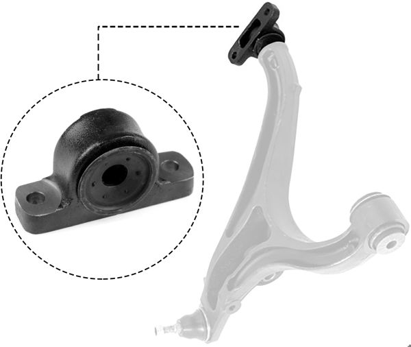 RAPRO 54553 | Salıncak Burcu (Ön-Alt-Sol) Jeep Commander 4.7 V8-5.7 V8-3.0 Crd