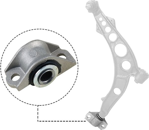 RAPRO 57067 | Salıncak Burcu Sol (Fiat Punto 93-97)