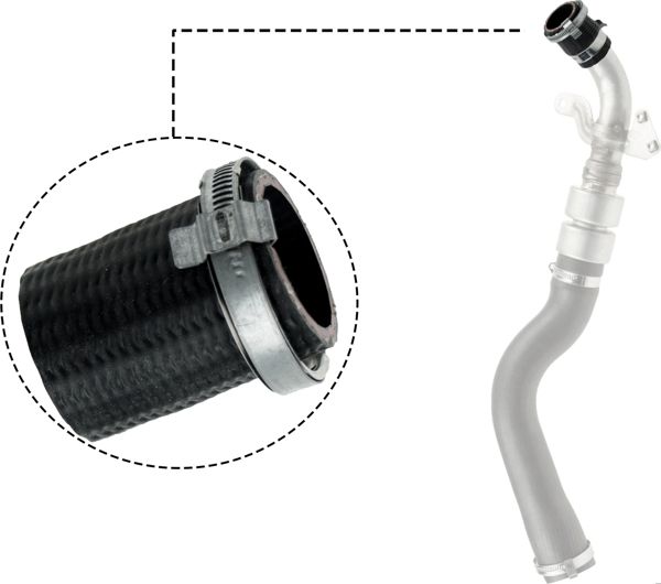 RAPRO R14232 | Turbo Hortumu Küçük (02-09)-(10-12) 3.6 V8