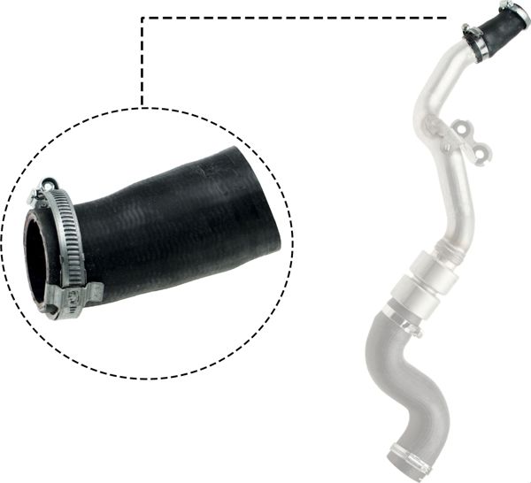 RAPRO R14234 | Turbo Hortumu Küçük Sol Sport / 3.6 V8