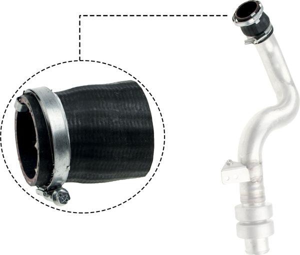 RAPRO R14243 | Turbo Hortumu , Discovery 3 / Discovery 4 / R.R. Sport / 2.7 V6 (05-09) Küçük