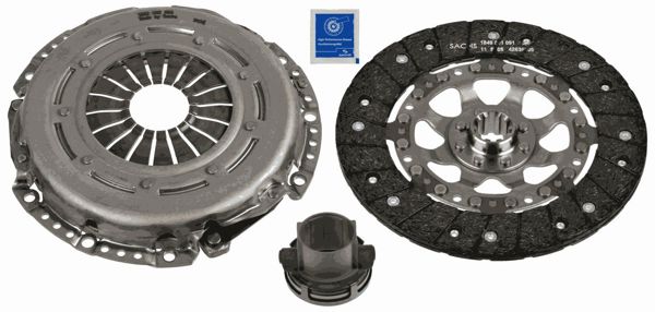 SACHS 3000970093 | Debriyaj Seti + Rulmanlı BMW M43 N42 N45 E46 E36