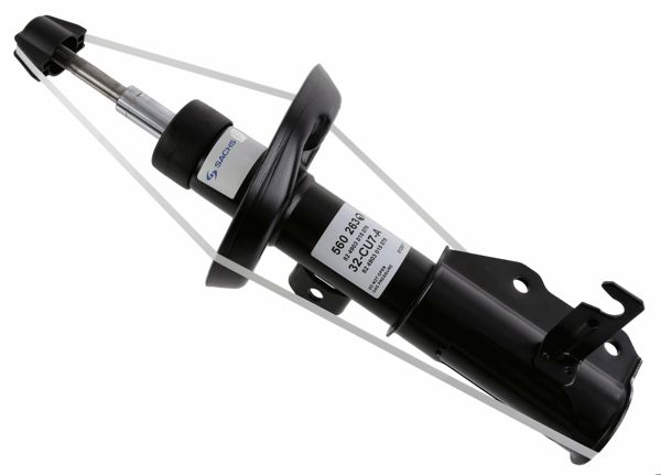 SACHS 560 263 | Ön Amortisör Sol Insignia A 09 > 17