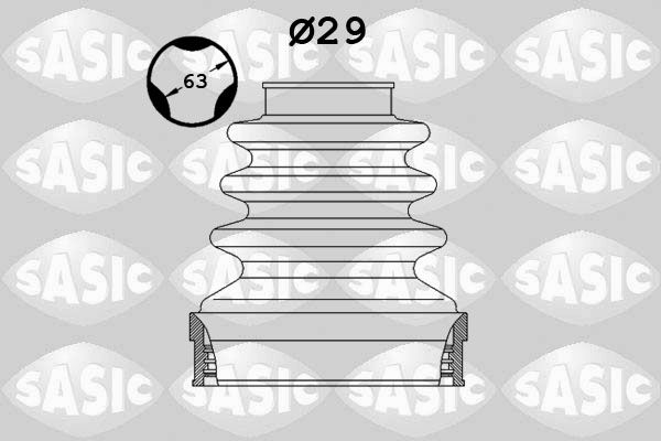 SASIC 2873883 | Aks Körüğü İç 206 206 207 207 306 307 307 Partner / Berlingo C2 C3 C4 Xsara Xsara I II Xsara Picasso 76×29