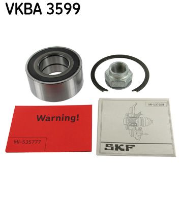 SKF VKBA3599 | Aks Rulmanı Ön ABS Li 48 Kutup Aktif Sensörlü (Fiat Stilo 2.4 20V / Doblo-Linea 1.6 ABS Li / Pratico)