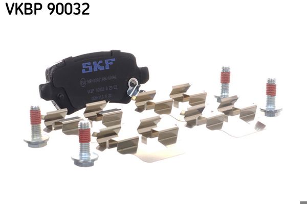 SKF VKBP90032A | Arka Fren Balatası i30 2012 > Kia Ceed 2012 > Kia Venga 2009 > (Elektronık El Fren Olmayan Araclar İçin