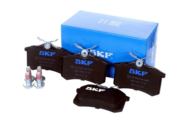 SKF VKBP90047 | Arka Fren Balatası Golf IV Bora Audi A1 A3 A4 A6 A8 Altea Cordoba Ibiza III IV V / Megane II III Meg