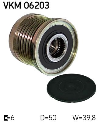 SKF VKM06203 | Alternatör Kasnağı