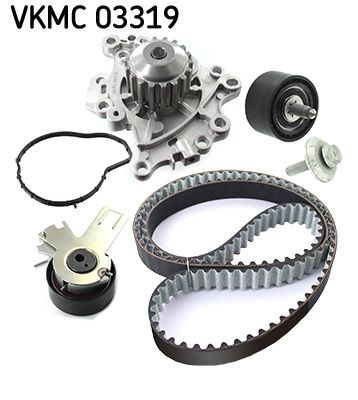 SKF VKMC03319 | Triger Tk + Devirdaim 19 > 208-2008-308-3008-C3-C4-Partner-Berlingo-Corsa.F-Combo 1.5Hdi *D15dt*