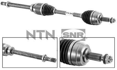 SNR DK55040 | Aks Ön Sağ 19-Duster + Ms 5-6Vıtes 974mm