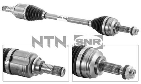 SNR DK55050 | Aks Ön Sol 13-Clio.IV-Logan 1.5 DCI + Ms 5-6Vıtes