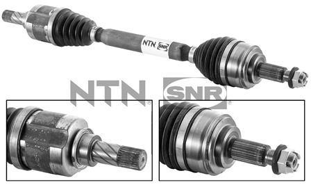 SNR DK55154 | Aks Ön Sol 08 > Kangoo + Ms 6Vıtes 697mm