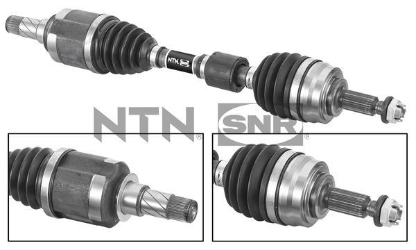 SNR DK68022 | Aks Ön Sol 20-Captur + Os *Tl4* 646mm