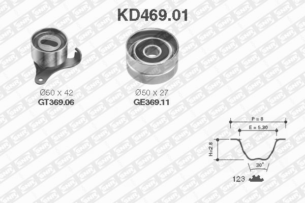 SNR KD46901 | Triger Tk <97 Corolla 1.3 12V