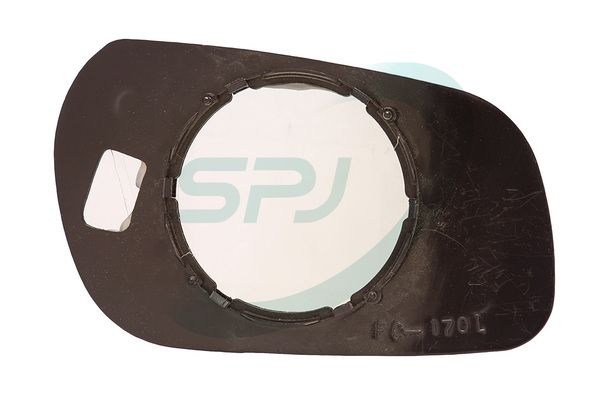 SPJ L-0426 | Dikiz Ayna Camı Sağ Elektrikli Xsara 97 > 03 Mavi Cam