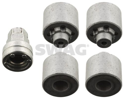 SWAG 10101001 | Tekerlek Somun Seti Kapatılabılır Mercedes Benz Pkw