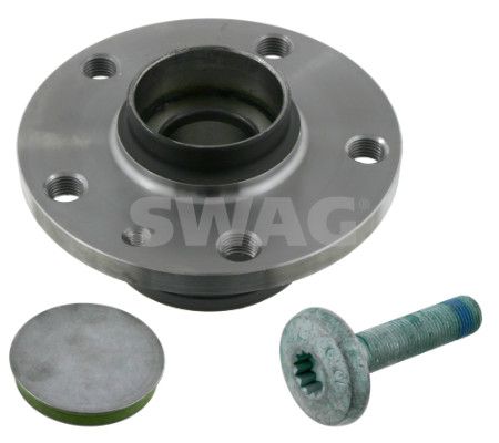 SWAG 32923320 | VW Porya Arka Rulmanlı Komple Caddy 3 03-/ Golf 5 / Jetta / Passat 1T0598611