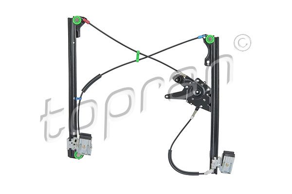 TOPRAN 107389001 | Cam Krıkosu Ön Sağ Golf.III-Vento Elektrikli
