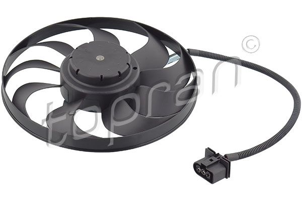 TOPRAN 111449 | Fan Motoru 220 / 60W 290mm (VW Golf 98-06 Seat Leon 00-06)