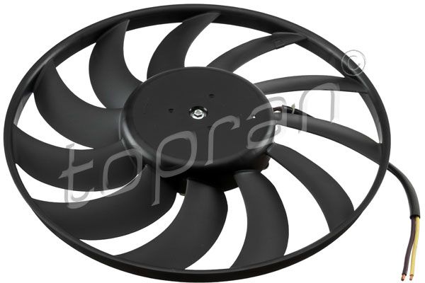 TOPRAN 113828 | Fan Motoru-383 mm 400W (Audi A6 05-11)