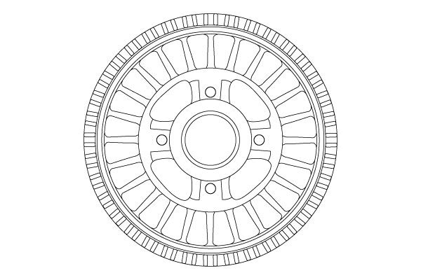 TRW DB4557MR | Fren Kampanası Ve Rulman Arka Dacia Renault Dokker Lodgy Lodgy Express Lo 06 -
