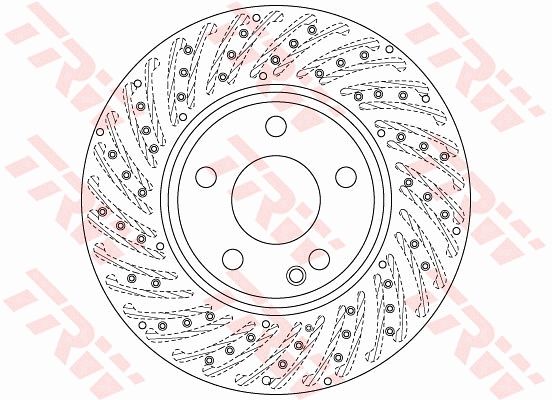 TRW DF6262S | Disk On (Ad) 12-A-Seri (A180-A200) B-Seri (B180-B200) (Kutu Fıyat Tek) | 2 Adet