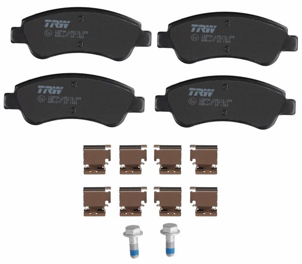 TRW GDB1677 | Fren Balata Ön 02 > Partner-307 1.4 12 > Pt.301