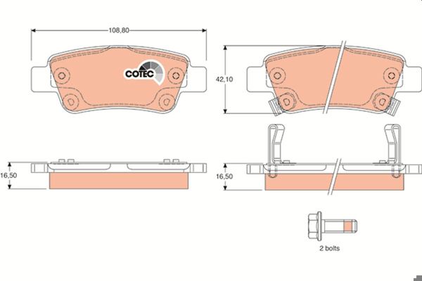 TRW GDB3446 | Fren Balata Arka Cr-V III (Re_) 06-122.4 İ-Vtec 4Wd (Re7) 2.0 İ-Vtec 4Wd (Re5, Re2) 2.2 İ-Ctdi 4Wd (Re6) 2.2 İ-Dtec 4Wd (Re6) Cr-V IV (Rm_) 12-1.6 İ-Dtec (Re6) 2.0 İvtec (Re5, Rm1) 2.0 Awd (Re5, Rm2) 1.6 İ-Dtec 4Wd (Re6) Cr-V 07-12 2.0 2.0 CDTI