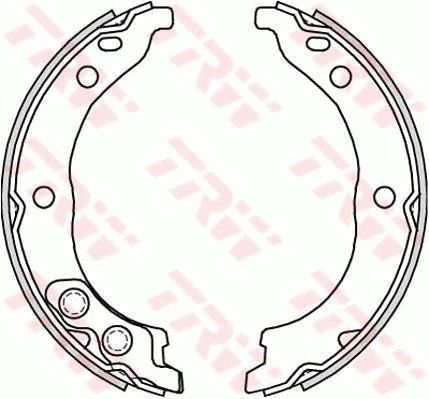 TRW GS8715 | El Fren Balatası Ducato / Boxer / Jumper 02 > 172×42