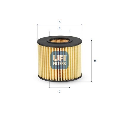 UFI 25.116.00 | Toyota Corolla Auris Rav4-12 Vvti Yağ Filtresi 04152-B1010