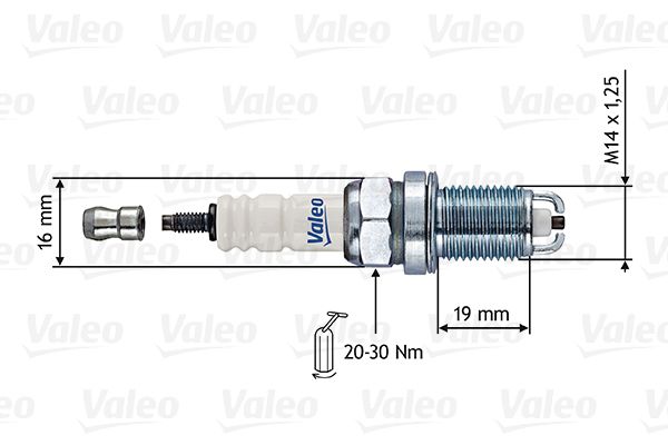 VALEO 246852 | Buji (Eski 246492) Rf11l2dmc | 10 Adet
