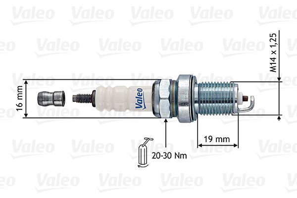 VALEO 246871 | Buji Rf11hch-1 | 10 Adet