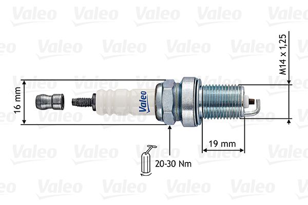VALEO 246880 | Buji Rf11hp-1 | 10 Adet