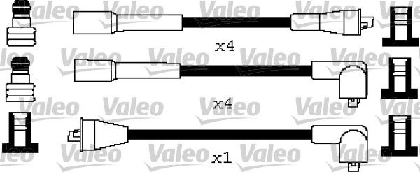 VALEO 346591 | Ateşleme Kablo Tk. Land Rover Discovery I 3.54×4 Discovery I 3.9 V84×4 Discovery II 4.0 V84×4