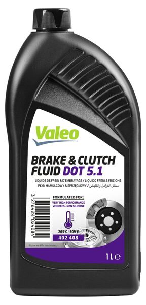 VALEO 402408 | Hidrolik Dot 5.1 Yeşil 1 Lt. Koli: 24 Ad