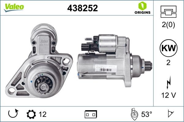 VALEO 438252 | Mars Dınamosu Marş Motoru