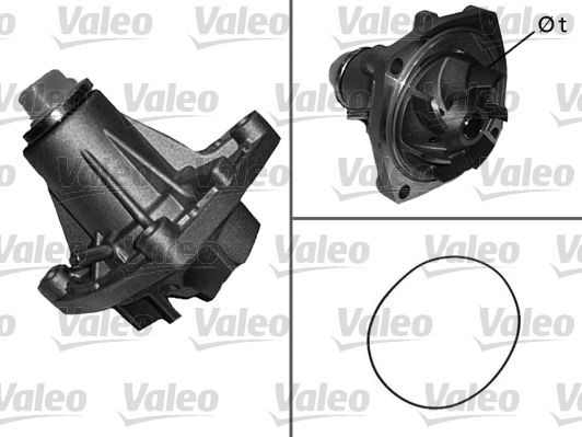 VALEO 506281 | Su Pompası Alfa 164