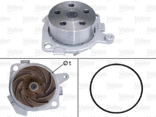 VALEO 506525 | Su Pompası Fiat Stilo Punto Alfa Romeo 145 146 155 156