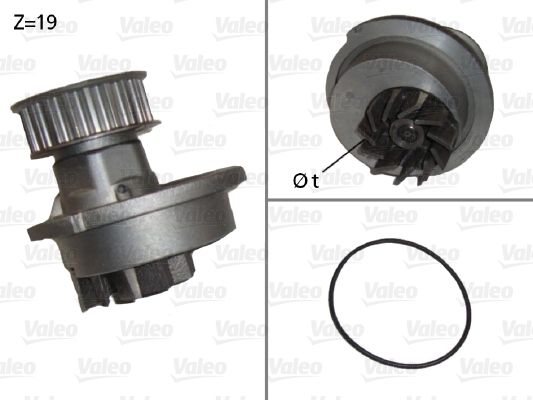 VALEO 506647 | Devirdaim (Chevrolet Kalos 02 / 10 1.4 8V / Daewoo Lanos 97 / 02 1.4-1.5)