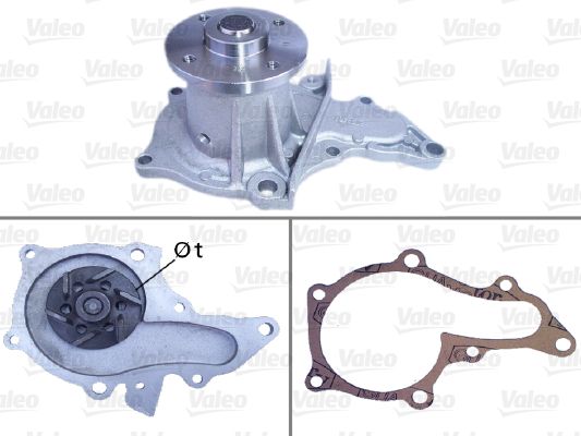 VALEO 506652 | Devirdaim 95-02 Corolla 1.6 16V Ae101*4Afe*