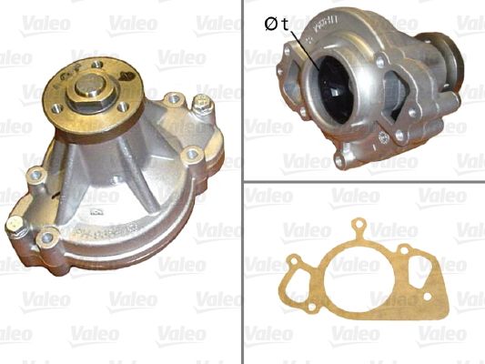 VALEO 506913 | Devirdaim Su Pompası 448Pn 428Ps Range Rover 3 Vogue L322 05-12 Jaguar S-Type II (X200) 02-07 Xj (X350, X358) 03-09 Xk II (X150) 09-14