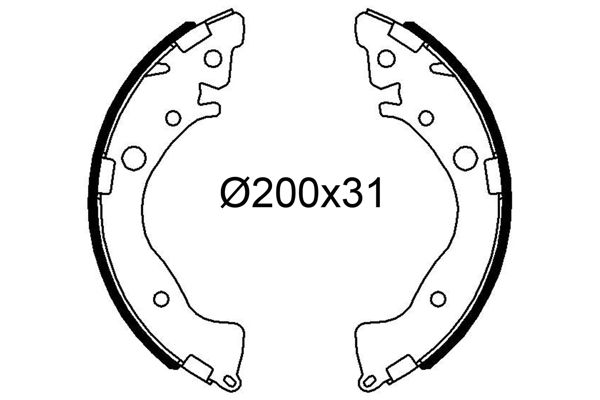 VALEO 564277 | Kampana Balata Honda Civic VIII Jazz IV V