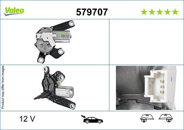 VALEO 579707 | Silecek Motoru Arka 03-Pt.307