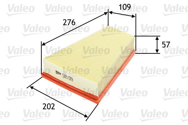 VALEO 585019 | Hava Filtresi (Citroen Xsara 2.0 HDI 90)